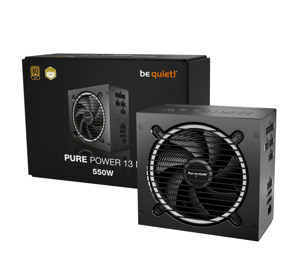 BE QUIET! Pure Power 13 M 550W 80 Plus Gold BP024EU - 1341684 - zdjęcie 2